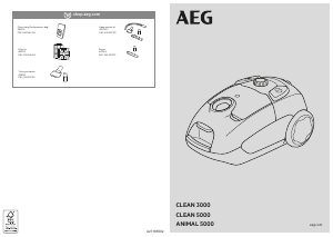 Panduan AEG AB51C2SW Penyedot Debu