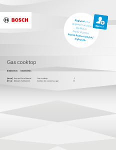Manual Bosch NGM5659UC Hob