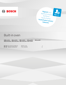 Mode d’emploi Bosch HBL5455RUC Four