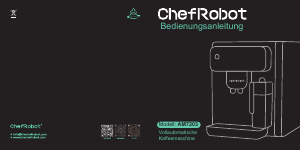 Bedienungsanleitung ChefRobot AM7203 Kaffeemaschine