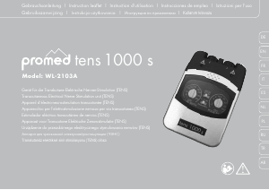 Руководство Promed WL-2103A Прибор TENS
