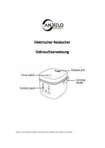 Bedienungsanleitung Anjielo JWS-888AB Reiskocher
