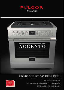 Mode d’emploi Fulgor F4PDF304S1 Cuisinière