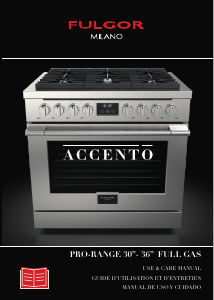 Mode d’emploi Fulgor F4PGR304S2 Cuisinière