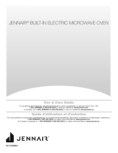 Bruksanvisning Jenn-Air JMC6224HM Mikrovågsugn