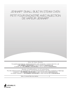 Mode d’emploi Jenn-Air JJW6024HM Four