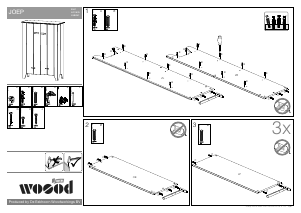 Bedienungsanleitung Woood Joep Schrank
