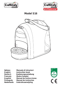 Manual de uso Caffitaly S16 Máquina de café