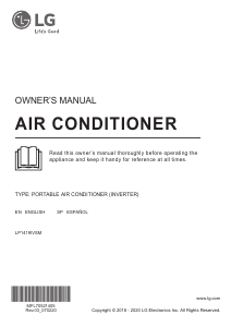 Manual LG LP1419IVSM Air Conditioner