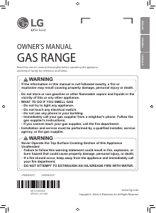 Mode d’emploi LG LRGN6323Y Cuisinière