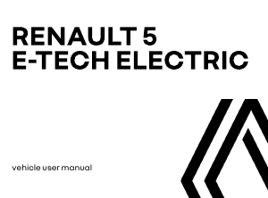Handleiding Renault 5 E-Tech (2025)