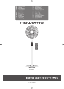 Mode d’emploi Rowenta VU5890F0 Turbo Silence Extreme+ Ventilateur