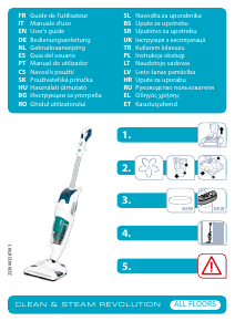 Manual Rowenta RY7777WH Clean & Steam Revolution Steam Cleaner