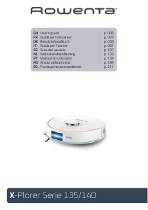 Manual Rowenta RR91C5WH X-Plorer Aspirator