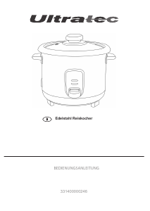 Bedienungsanleitung Ultratec 331400000246 Reiskocher