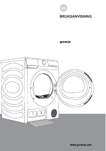 Bruksanvisning Gorenje DPE82 Tørketrommel