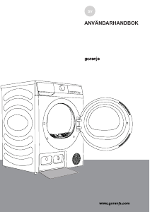 Bruksanvisning Gorenje DPE82 Torktumlare