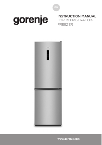 Bruksanvisning Gorenje NRK619CABXL4 Kyl-frys