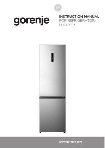 Manual Gorenje NRK620DAXL4 Fridge-Freezer