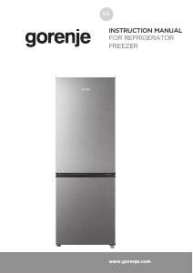 Manual Gorenje RK14DPS4 Fridge-Freezer