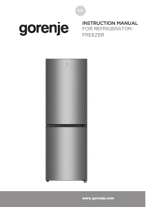 Manual Gorenje RK416EPS4 Fridge-Freezer