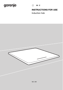 Manual Gorenje GI6421BC Hob