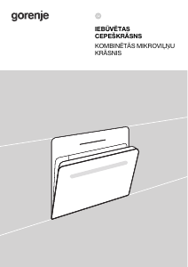 Rokasgrāmata Gorenje BCM4547A10BG Cepeškrāsns