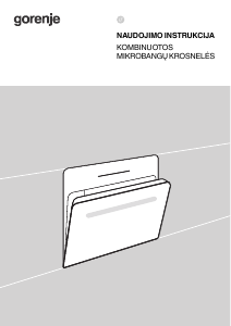 Vadovas Gorenje BCM4547A10BG Orkaitė