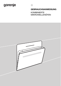 Bedienungsanleitung Gorenje BCM4547A10BG Backofen