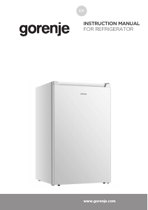 Bruksanvisning Gorenje R29EPW4 Kylskåp