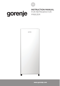 Bruksanvisning Gorenje RB413EPW4 Kylskåp