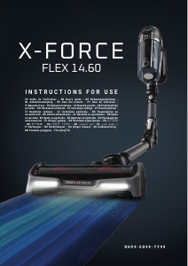 Hướng dẫn sử dụng Rowenta RH99C0WO X-Force Flex 14.60 Máy hút bụi