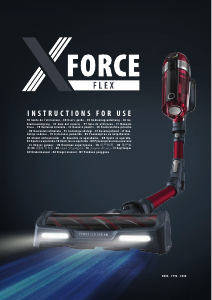 Instrukcja Rowenta RH9829WO X-Force Flex Odkurzacz
