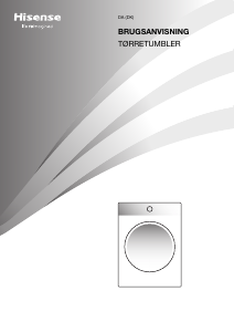 Brugsanvisning Hisense HDHEP82A Tørretumbler