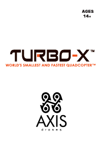 Handleiding Axis Turbo-X Drone
