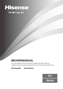 Brugsanvisning Hisense RQ768N4GBE Køle-fryseskab