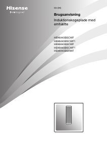Brugsanvisning Hisense HEH6443BSCWF Kogesektion