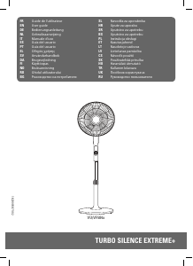 Manuale Rowenta VU5840F0R Turbo Silence Extreme+ Ventilatore