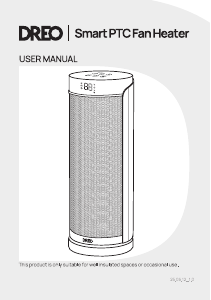 Manuale DREO DR-HSH003S Termoventilatore
