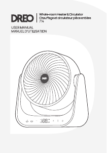 Mode d’emploi DREO DR-HSH034 Ventilateur