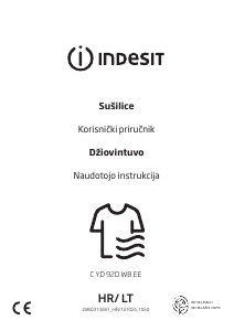 Vadovas Indesit C YD 92D WB EE Džiovyklė
