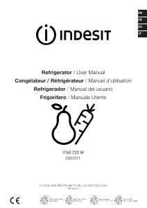 Manual Indesit IT60 732 W Fridge-Freezer