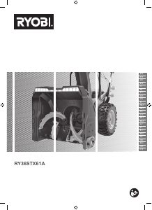 Priručnik Ryobi RY36STX61A Puhalica za snijeg