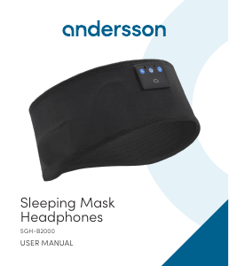 Handleiding Andersson SGH-B2000 Koptelefoon