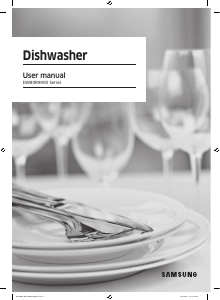 Manual de uso Samsung DW80R9950QN Lavavajillas