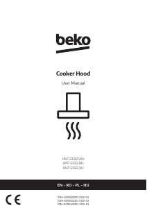 Használati útmutató BEKO HNT63322BH Páraelszívó