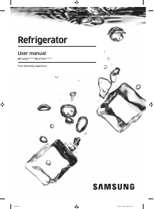Manual de uso Samsung RF32CG5400SR Frigorífico combinado