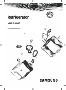 Manual de uso Samsung RF26CG7400SR Frigorífico combinado