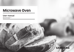 Manual Samsung ME21DG6300SRAA Microwave