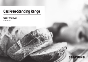 Mode d’emploi Samsung NX60A6751SS Cuisinière